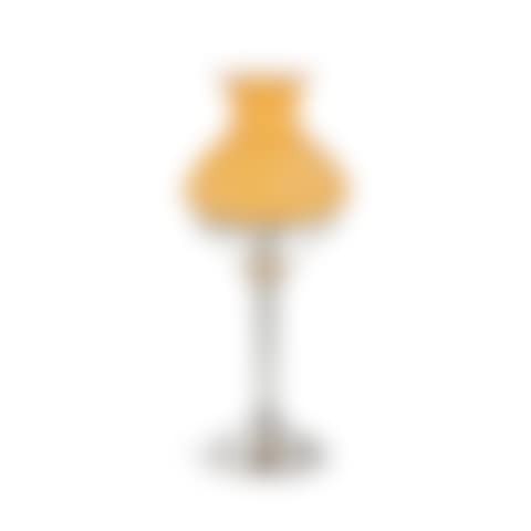 A Victorian silver desk candle lamp (preview)