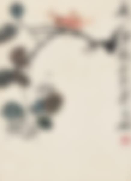 PEAR BLOSSOM AND GRASSHOPPER (preview)