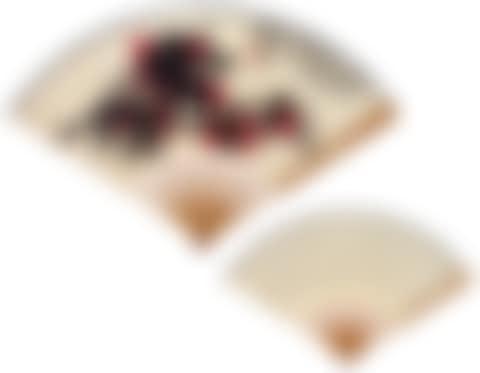 LICHI AND CALLIGRAPHY; Fan (preview)