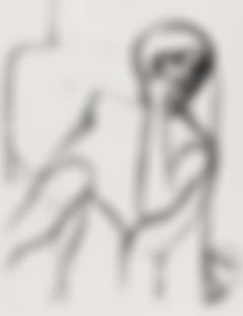 Woman Seated in an Armchair (preview)