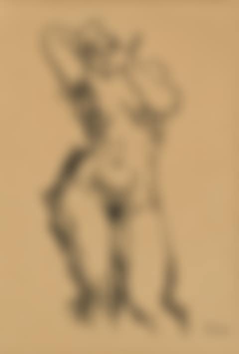 Standing Female Nude (preview)