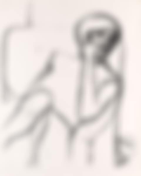 Woman Seated in an Armchair (preview)
