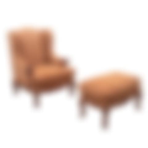 Armchair with stool (preview)