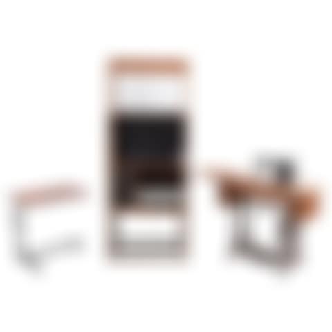 Bookcase, Sewing machine (preview)