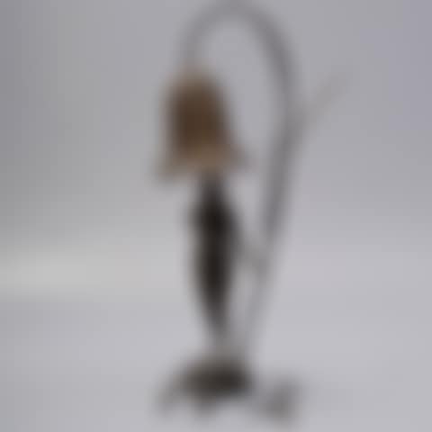 Table lamp with lady (preview)