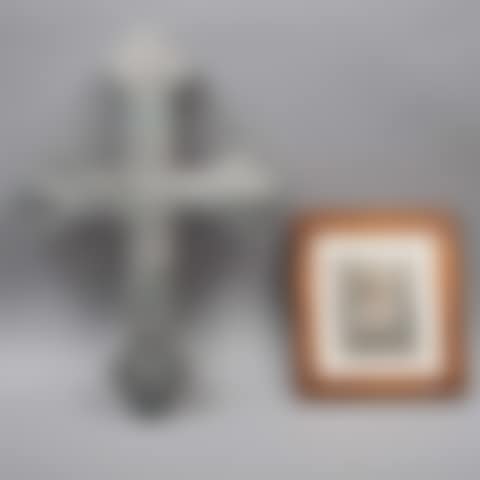 Crucifix; Image of the Virgin of Guadalupe (preview)