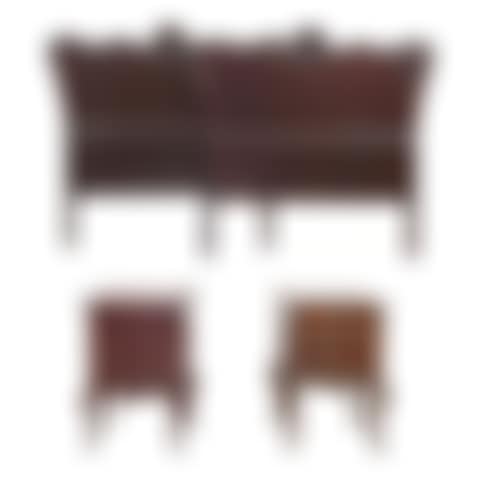 Pair of individual headboards and 2 bureaus (preview)
