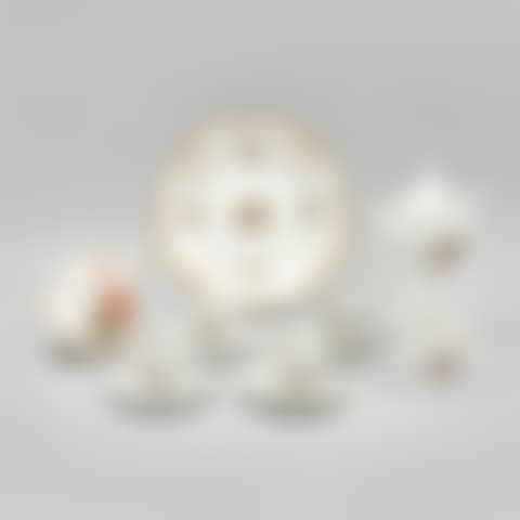 Tea set, teapot and plate (preview)