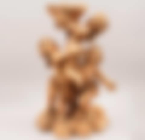Sculpture with cupids and basket (preview)