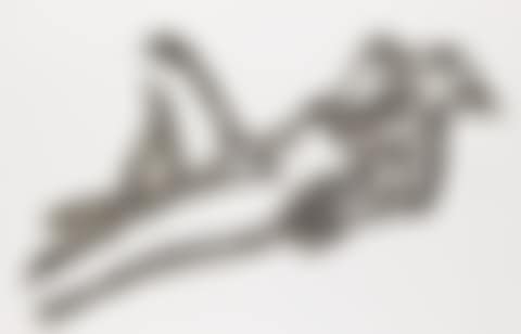Monica Lying Down with One Knee and One Elbow Up (preview)