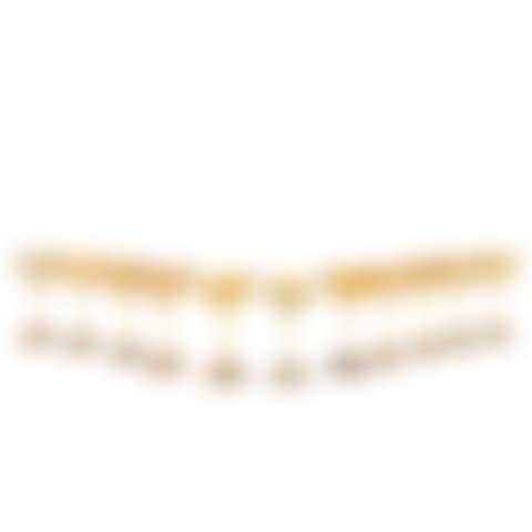 ELEVEN TIFFANY STUDIOS GOLD FAVRILE WINE GLASSES (preview)
