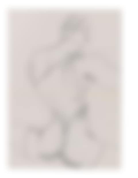 Male back nude (recto) ; head sketch (verso) (preview)