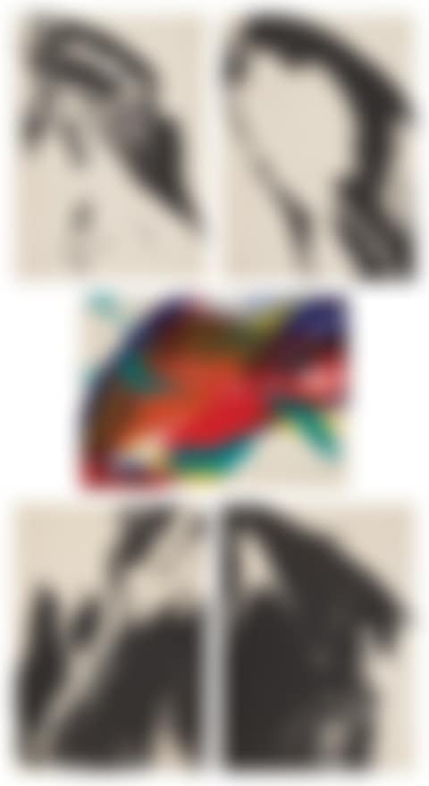 Four Black & White Lithographs; and Untitled (preview)