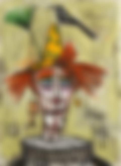 Clown à l"oiseau (preview)