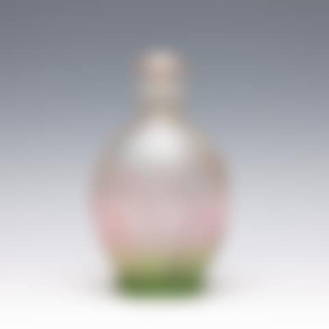 PERFUME BOTTLE WITH DRAGONFLY AND TULIP (preview)