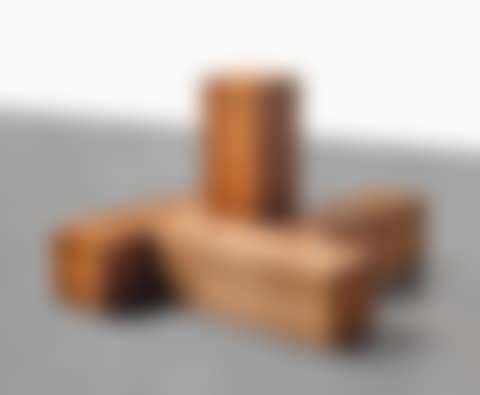 The Way North, South and West (Uncarved Blocks); western red cedar (preview)