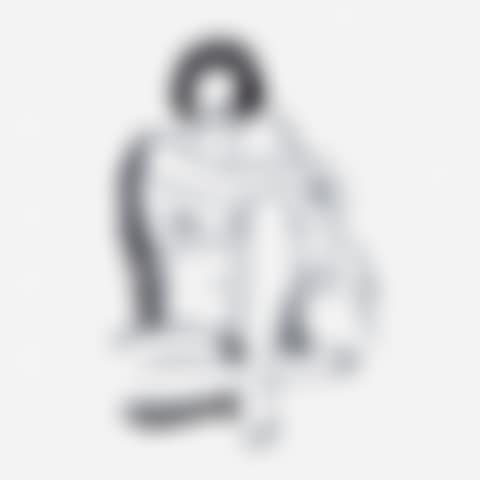 Monica Sitting, Arm on Knee (Gray) (preview)