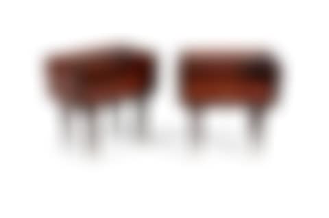 A PAIR OF 1950S ITALIAN ROSEWOOD BEDSIDE LOCKERS (preview)