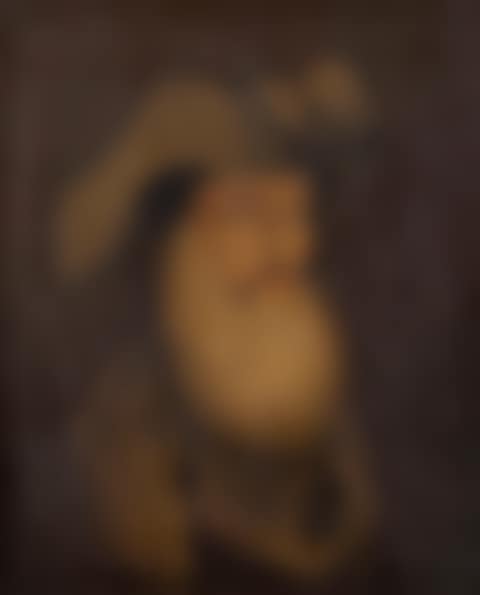 Naïve Portrait of Man in a Hat (preview)