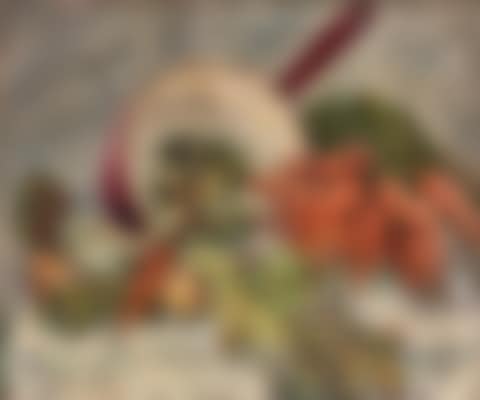Still Life of Vegetables and a Red Pan (preview)