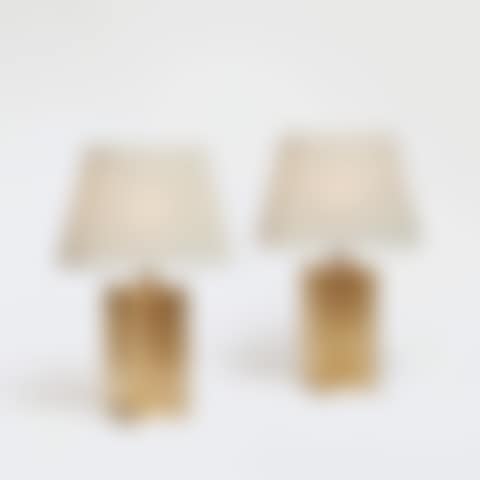 Pair of "Croisillon" Table Lamps (preview)