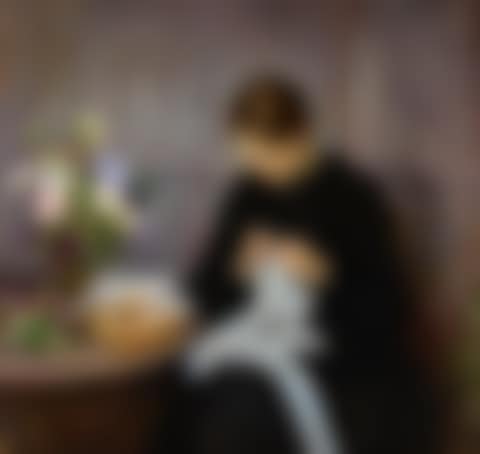 “Dame ved Sytøjet”; A woman at the needlework (preview)