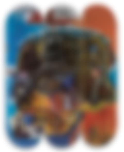 Skateboard Triptych: Skull (preview)