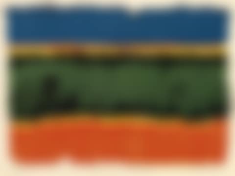 Composition in Pink, Blue and Orange (preview)