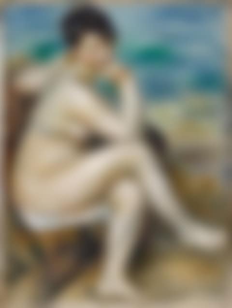Baigneuse accoudée (preview)