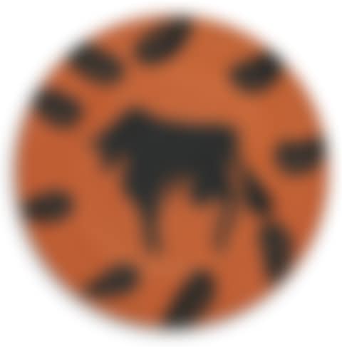 Bull, Rim with Leaves (preview)
