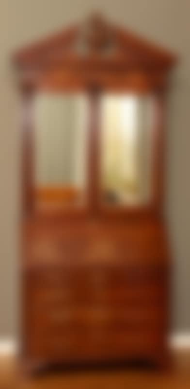BAKER MAHOGANY SECRETARY, H 99", W 40" (preview)