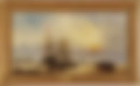 "The Old Temeraire at Her Last Moorings" (preview)