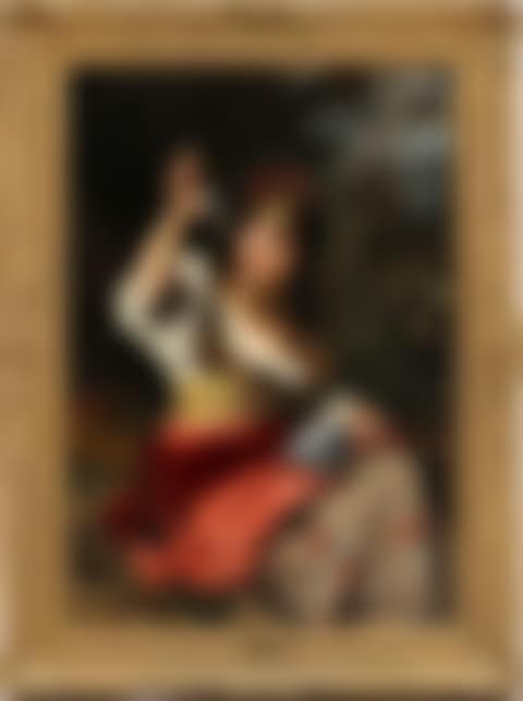 Girl blowing bubbles (preview)