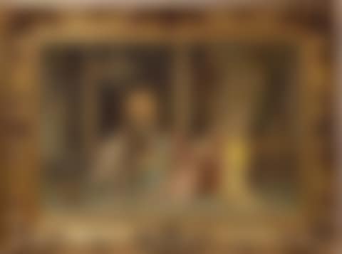scene with chess players (preview)