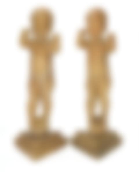 Two “Nina på Kuglen” sculptures (preview)