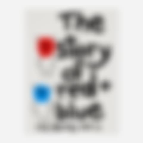 Cover for The Story of Red and Blue portfolio (preview)