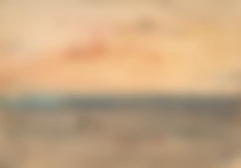 Effet de lumière au couchant en bord de mer; Light effect at sunset by the sea (preview)