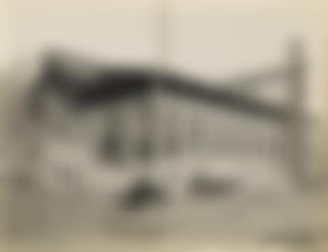 (ARCHITECTURE--PENNYSLVANIA) An album of approximately 90 photographs depicting the construction of the J.H. and C.K. Eagle Silk Mill in Shamokin, PA in its various stages. (preview)