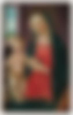 The Madonna and Child with a pomegranate by a window, a landscape beyond (preview)