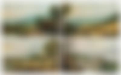 Spring with duck hunting; Summer with corn harvest; Autumn with grape harvest; and Winter village landscape (preview)