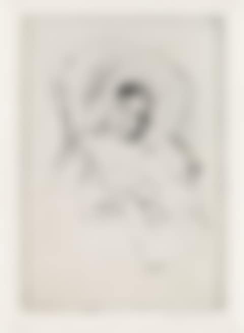 Margot in a Floppy Bonnet Leaning against a Chair (preview)