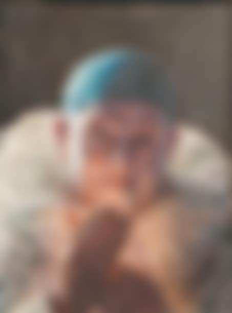 Self-portrait as a clown lighting a cigarette (preview)