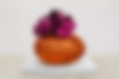 Baroque Egg with Bow (Orange/Magenta) (preview)