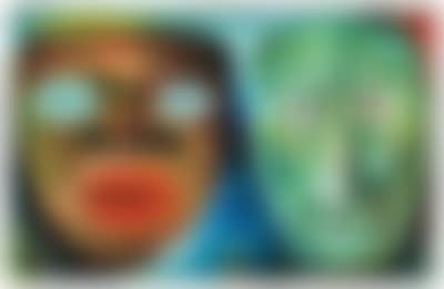 Zwei Masken (Two masks) (preview)