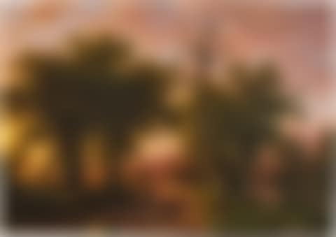 Wooded Landscape at Dusk (preview)