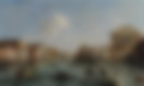 Venice, A View of the Grand Canal with the Churches of Santa Croce and the Scalzi (preview)