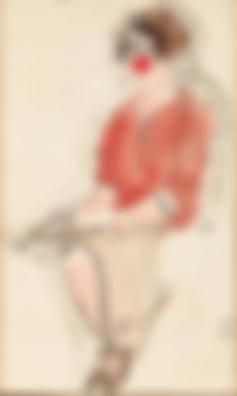 Woman in Red Sweater (preview)