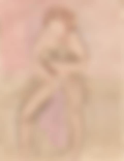 Femme assise sur un lit, avec carafe et bougeoir (dit "Femme à la toilette") (preview)