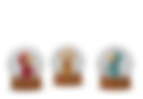 Little Wanderer Snow Globe (Red, Yellow, Blue) (preview)