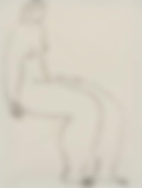 Nu assis (Sitting Nude) (preview)